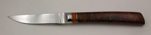 3 inch Paring Knife with Plain Etched Blade - 6.