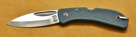 Boye Cobalt Prophet Lockback Folding Pocket Knife with Blue Handle.