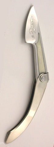 Boye Mini-Tweezerlock Folding Pocket Knife with 'Rocket' Etching.