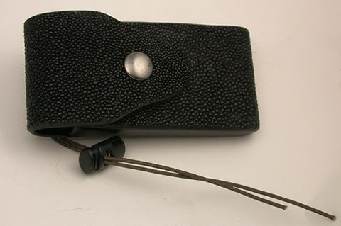 Stingray Belt Sheath for Wide-blade Lockback Folding Pocket Knife.